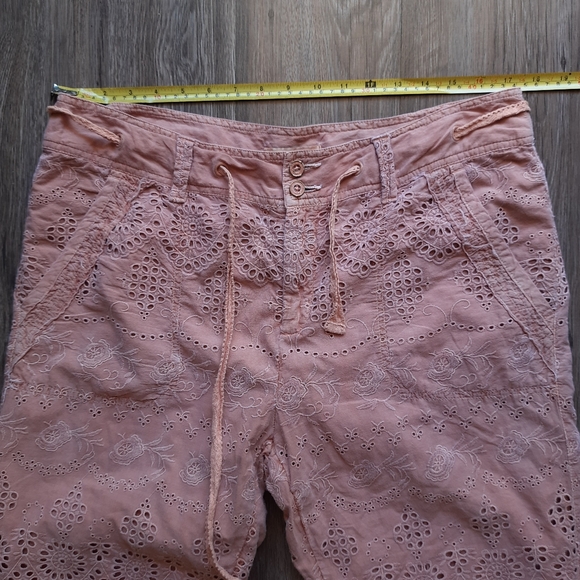 Sundance Cotton Pink Pants For Women Size 12 - Picture 6 of 16